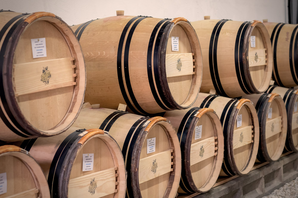 Barriques - Domaine Franck Breton